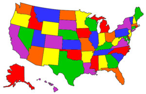 Map Of Usa Highlight States ~ BEPOETHIC