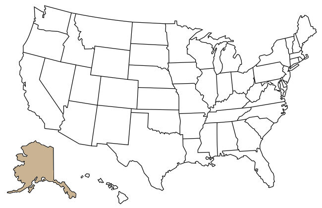 States Visited Map