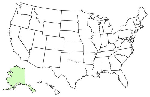 States Visited Map