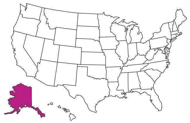 States Visited Map