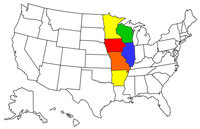 [Linked Image from visitedstatesmap.com]