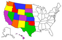 States Visited Map