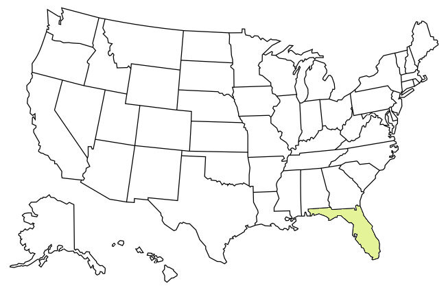 States Visited Map