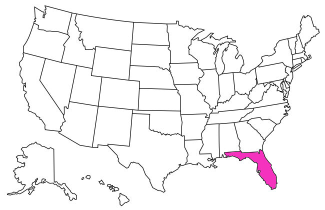 States Visited Map