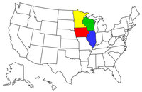 [Linked Image from visitedstatesmap.com]