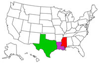 [Linked Image from visitedstatesmap.com]