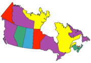 Visited Provinces Map
